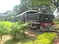 One of the surviving EF-1 (WCG-1) locos at the Heritage Gully at CSMT. View from Cab-1 Side