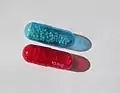 Two capsules (5&nbsp;mg & 10&nbsp;mg) of morphine sulfate extended-release