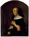 Gabriël Metsu, Portrait of his wife Isabella de Wolff, 1658, Speed Art Museum, Louisville, Kentucky