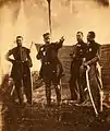 Général Bosquet with his staff, Crimea, c. 1855