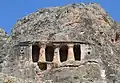 Gerdek Rock Tomb, Hellenistic period, 2nd century BCE, Çorum, Turkey