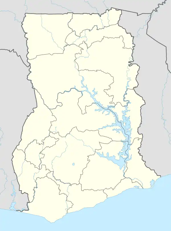 Elmina is located in Ghana