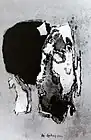 Gjelosh Gjokaj, Form 1, 2002, Combined technique, 70 × 49&nbsp;cm