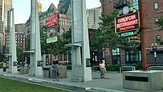GLOW exhibit of historic neon signs, summer 2018