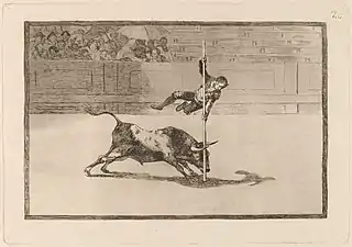 Νο. 20: Ligereza y atrevimiento de Juanito Apiñani en la de Madrid ("Lightness and boldness of Juanito Apiñani in Madrid's ("plaza"))