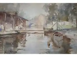 Washerwomen, 1886