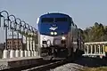 Train&nbsp;80, the Carolinian, at Greensboro