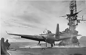SK-1 aboard HMS&nbsp;Trumpeter