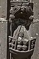 Alongside Cain's murder of Abel is this depiction of Noah's Ark.