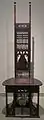 Hall chair, Rohlfs, c.1900, Los Angeles County Museum of Art