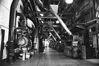 A boiler house