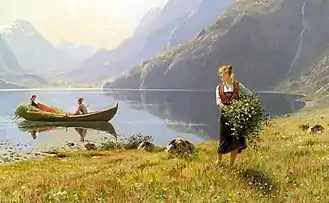 On the banks of the Fjord