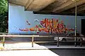 Calligraphy Street Art in a Paris Street, by A1One, date unknown