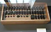 van den Keere's Grande Musique punches in the Plantin-Moretus Museum