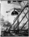 Detail of Front (N.W.) Entrance, - Fisher-Whiting House, 1933