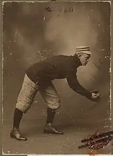 Hobe Ferris, Boston Americans second baseman, [ca. 1901]. Michael T. "Nuf Ced" McGreevy Collection, Boston Public Library