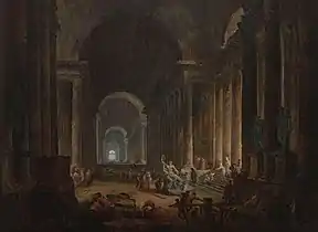 The Finding of the Laocoon (1773), 119.3 x 162.5 cm., Virginia Museum of Fine Arts