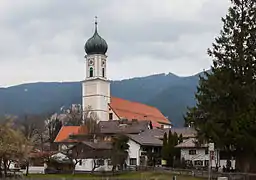The parish church of St. Peter and Paul