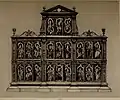 Screen or Retable for an altar signed by Léonard Limousin (1543)
