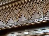 Interior detail of the Church of Saints Peter & Paul