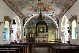 Church interior in 2011
