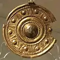 Disc-like necklace, National Museum of Oriental Art, Rome