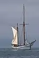 The Irene off of the coast of the Isles of Scilly