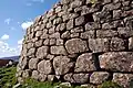 Detail of the wall