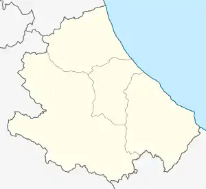 Pineto is located in Abruzzo