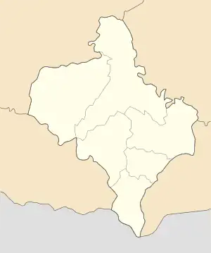 Bohorodchany is located in Ivano-Frankivsk Oblast