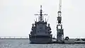 JS Chiyoda at Kobe on 11 November 2017.