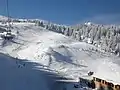 View from chairlift