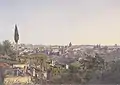 View of Rome, 1837 watercolor now in the Albertina, Vienna
