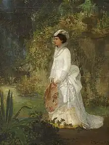 James Farrington Gookins - Portrait of the Artist's Wife - 37.71 - Indianapolis Museum of Art
