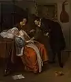 Version including a verse on the floor 'Daer baet geen Medesyn, Want het is Minnepyn'