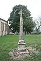 Sculpted cross