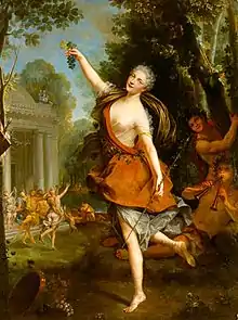 Mademoiselle Prévost, Bacchante