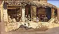 Coffee shop in Constantine, 1838