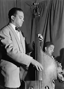 John Kirby (standing) and Buster Bailey (seated), Washington&nbsp;D.C., c. May 1946 Photography by William P. Gottlieb