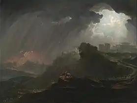 Joshua Commanding the Sun to Stand Still (c. 1840). Oil on canvas, 47.9 x 108.3&nbsp;cm. National Gallery of Art, Washington, D.C.