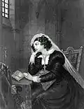 John Sartain, Mary, Queen of Scots, The Evening Before Her Execution
