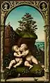 Version by Joos van Cleve sold at Koller in 2012
