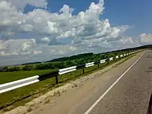 Image 14Guard rail on road in Kaluga Oblast (Russia) (from Road traffic safety)