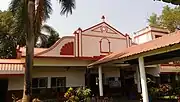 Interior view of station building