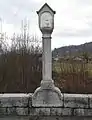 Southern side of the Kavšek Bridge
