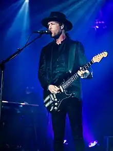 Shepherd performing at the Leverkusener Jazztage in 2019