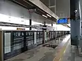 View of the Kwasa Damansara-bound platform.