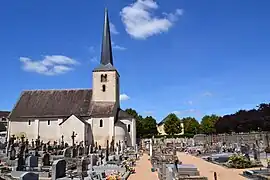 The church in Champvert