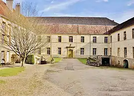 The old monastery in La Roche-Morey