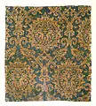 Lampas textile in silk and gold, Iraq, 14th century, Musée de Cluny